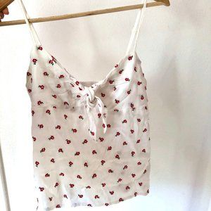 Brandy Melville Floral Sasha Tank
